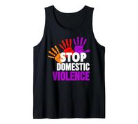 Camiseta Stop Domestic Violence - Concientización sobre la Violencia doméstica Camiseta sin Mangas