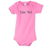 Camiseta stown Baby Body individualmente provista de tu texto a elegir, größe3 - 24 Meses rosa Rosa Talla:56