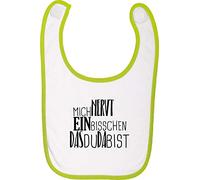 Camiseta stown Baby Peto Icono Alemán mich nervt un poco el Du Da Bist verde lima