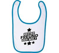 Camiseta stown Baby Peto mejor amigo del Mundo azul azul claro Talla:talla única