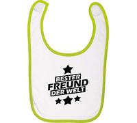Camiseta stown Baby Peto mejor amigo del Mundo verde lima Talla:talla única