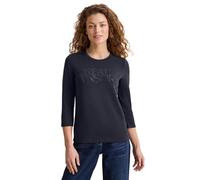 Camiseta Suave para Mujer con Palabras, Universal Blue, L
