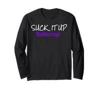 Camiseta Suck It Up Buttercup Manga Larga