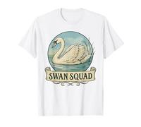 Camiseta Swan Squad Cool Animal Swans Camiseta