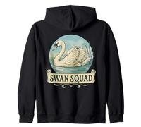 Camiseta Swan Squad Cool Animal Swans Sudadera con Capucha