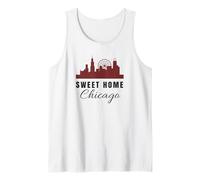 Camiseta Sweet Home Chicago (Camiseta para fanáticos de Chicago Illinois) Camiseta sin Mangas