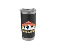 Camiseta Take a Hike Hiking Adventures para excursionistas mujeres y hombres Vaso térmico de acero inoxidable de doble pared