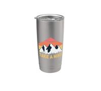 Camiseta Take a Hike Hiking Adventures para excursionistas mujeres y hombres Vaso térmico de acero inoxidable de doble pared