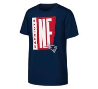 Camiseta Tear It Up NFL New England Patriots Azul Marino