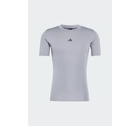 adidas Hombre Techfit Compression Training Shirt, Grey, 3XL