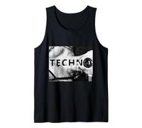 Camiseta Techno Rebellion, Raw Underground Streetwear Statement Camiseta sin Mangas