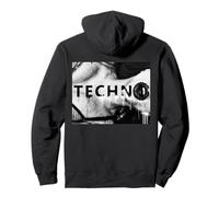 Camiseta Techno Rebellion, Raw Underground Streetwear Statement Sudadera con Capucha