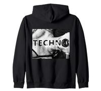 Camiseta Techno Rebellion, Raw Underground Streetwear Statement Sudadera con Capucha