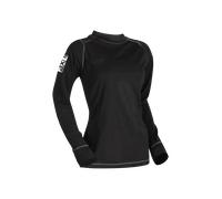 FXR Tenacious Merino Lady Longsleeve Camisa Funcional, negro, tamaño S para Mujer