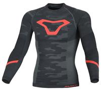 Camiseta técnica Macna All-Season Black / Red