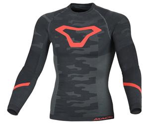 Camiseta técnica Macna All-Season Black / Red