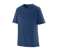 Camiseta técnica Patagonia M's Cap Cool Merino Blend Shirt (Clement Blue) Hombre