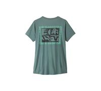 Camiseta técnica Patagonia W's Cap Cool Daily Shirt - Mother Rays (Blue Sage - Light Blue Sage X-Dye) Mujer