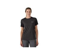 Camiseta técnica Patagonia W's Cap Cool Merino Blend Graphic Shirt (Heritage Header: Black) Mujer