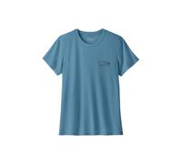 Camiseta técnica Patagonia W's Cap Cool Trail Shirt - Stratapeaks (Shore Blue) Mujer
