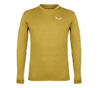 Camiseta técnica Salewa PUEZ MELANGE DRY M TEE (mezcla de aceite de oliva) Hombre
