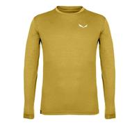Camiseta técnica Salewa PUEZ MELANGE DRY M TEE (mezcla de aceite de oliva) Hombre