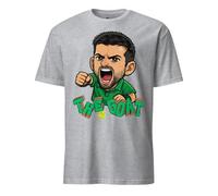 Camiseta | Tenis | Tennis Padel | Living Legend | The Goat King, Gris (Sport Grey), XX-Large