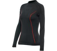Camiseta Térmica Dainese Thermo Lady LS Negro y rojo L/XL
