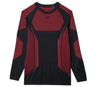 Camiseta térmica de hombre 4F Seamless Underwear M165 Talla: XXL/XXXL / Color: negro/rojo