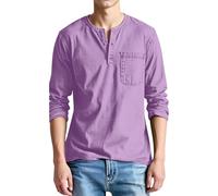 Camiseta térmica de manga larga, capa base de invierno, corte ajustado, cue | Camisa Polo Azul Oscuro Blanca Protección Jersey Marinera Perkins Hippie Abierto Playeras Pulpo Afelpada Básicos