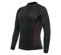 Dainese No-Wind Thermo LS Chaqueta funcional, negro-rojo, tamaño L