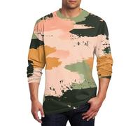 Camiseta Termica Hombre Camiseta Interior Hombre Running Transpirable Sudadera Hombre Termicas Mangas Largas Interior Primavera Ropa Hombre Rebajas Hoy Oferta Flash 1#Naranja M