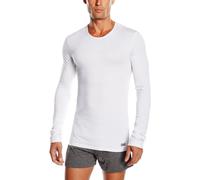 ABANDERADO TERMAL, Camiseta Termaltech De Manga Larga Y Cuello Redondo para Hombre, Blanco, 56/XL