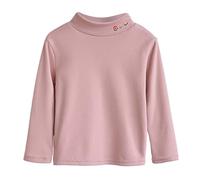 Camiseta Térmica Manga Larga para Ninas Cuello Cálida Ninos Pequenos Cómoda Transpirable Otono Invierno.