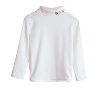Camiseta Térmica Manga Larga para Ninas Cuello Cálida Ninos Pequenos Cómoda Transpirable Otono Invierno.
