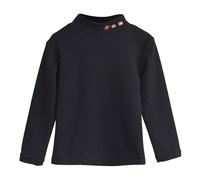 Camiseta Térmica Manga Larga para Ninas Cuello Cálida Ninos Pequenos Cómoda Transpirable Otono Invierno.