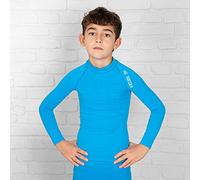 Camiseta térmica niño Manga Larga Azul Performance