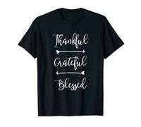 Camiseta Thankful Grateful Blessed Camiseta