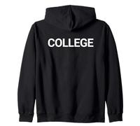 Camiseta That Says College - Un diseño Que Dice Universidad Sudadera con Capucha