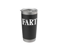 Camiseta That Says Fart - Un diseño que dice pedo Vaso térmico de acero inoxidable de doble pared