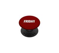 Camiseta That Says Friday - Un diseño Que Dice Viernes PopSockets PopGrip Adhesivo