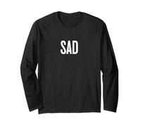 Camiseta That Says Sad - Un diseño Que Dice Triste Manga Larga