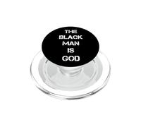 Camiseta The Black Man is God NGE Gods & Earths 5 Percent PopSockets PopGrip para MagSafe