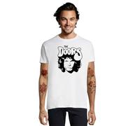 Camiseta The Doors Jim Morrison Rock Pop Banda música Concierto Festival (FR/ES, Letras, S, Regular, Regular, Blanco)