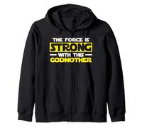 Camiseta The Force Is Strong With This My Godmother Sudadera con Capucha