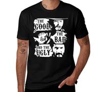 Camiseta The Good The Bad and The Ugly Männer Und Herren | Clint Eastwood Western Kostüm Kult, Estilo negro, L