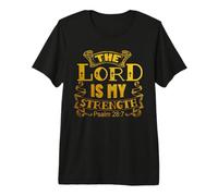 Camiseta The Lord is My Strength, Jesus is my Superhero Shirt Camiseta Premium