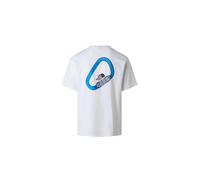 Camiseta the north face u explore carabiner relaxed s/s tnf blanc L