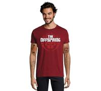 Camiseta The Offspring Punk Rock Grupo Musica (FR/ES, Letras, M, Regular, Regular, Rojo Chili)