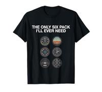 Camiseta The Only Six Pack I'll Ever Need Pilot Camiseta